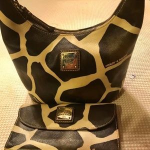 Dooney and Burke Hobo Style Purse & Wallet